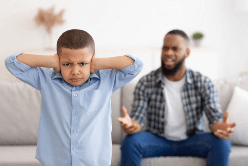 Posso gritar com o filho? Quais as consequências? Como posso evitar?